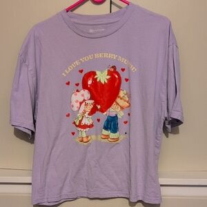 Strawberry Shortcake And Huckleberry Pie Purple T-Shirt